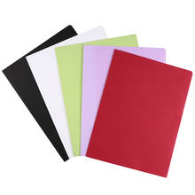 Carpeta de archivos de papel Kraft A4, soporte marrón, carpeta de documentos, carpeta de presentación de proyectos de oficina (rojo), 2 bolsillos, 12 Uds. 2024 - compra barato