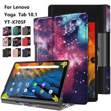 Funda de alta calidad para Lenovo Yoga Smart Tab 10,1 YT-X705F, cubierta inteligente plegable impresa para Lenovo Yoga Tab 5, funda de YT-X705 2024 - compra barato