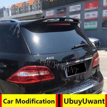 For Mercedes Benz GLE Class ML Class W166 2016 2017 2018 2019 Carbon Fiber Rear Roof Spoiler Wing Trunk Cover 2024 - buy cheap