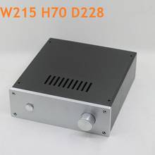 Preamp AMP Anodized Aluminum Shell DIY Power Amplifier Supply Chassis Headphone Amplify Housing DAC Decoder Case W215 H70 D228 2024 - buy cheap
