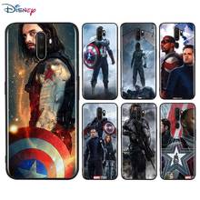 Marve Falcon Winter Soldier For OPPO A11 X A9 A12 E A93 A92 A73 A72 A53 S A52 A32 A31 AX7 A7 A5 Pro 2020 Black Phone Case 2024 - купить недорого