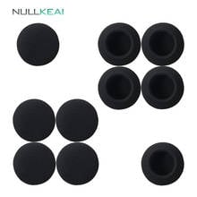 Nullkeai peças de reposição earpads para sennheiser pmx60 pmx100 px 100 px 20 hd15 fones de ouvido capa almofada copos 2024 - compre barato