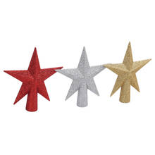 Christmas Tree Top Stars Accessories Christmas Decorations 3 Colors Christmas Tree Stars Decorations 2024 - buy cheap