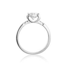 Boeycjr 925 prata 1ct d cor moissanite vvs1 elegante noivado anel de casamento com certificado nacional para presente feminino 2024 - compre barato