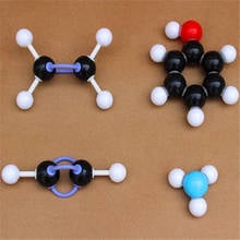 Conjunto de modelos moleculares de estructura Molecular química orgánica, kit de modelos para la serie de investigación de enseñanza escolar, educación infantil 2024 - compra barato