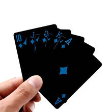 24k Gold Playing Card Poker Game Deck Gold Leaf Poker Suit Plastic Magic Waterproof Deck Of  Card Magic Water Gift Collection 2024 - купить недорого
