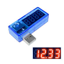 Mini Digital USB Voltmeter Ammeter Power Current Voltage Meter Tester Portable Volt Amp Charger USB Doctor Detector LED Display 2024 - buy cheap