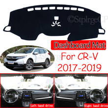 Capa protetora para painel de autos, capa antiderrapante para painel e tapete de proteção contra o sol, para honda rw1 ~ rw6 2017 2018 2019 cr v crv 2024 - compre barato