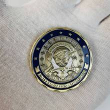 Monedas conmemorativas militares de los Estados Unidos, Defenders de la fuerza aérea y seguridad, monedas chapadas en bronce, recuerdo coleccionable 2024 - compra barato