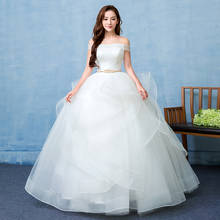Wedding Dresses Ball Gowns Princess Bride Wedding Dress Lace Up Bridal Dress 2024 - buy cheap