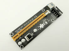 60cm PCI-E extender PCI Express Riser Card 1x to 16x USB 3.0 SATA to 4Pin IDE Molex Adapter for Mining Bitcoin Miner 2024 - buy cheap
