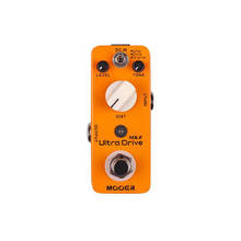 MOOER Ultra Drive MKII Distortion Guitar Effect Pedal 3 Modes True Bypass Full Metal Shell MDS6 Yellow 2024 - buy cheap