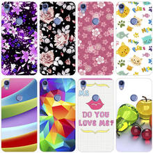 For Tecno Spark 2 KA7 6.0"Back Cover Beautiful Flower Plants Original Soft Silicone Printed Cartoon Cat rabbit Phone Case 2024 - buy cheap