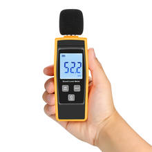 Medidor de nível sonoro digital, 30-130dba, ferramenta de medição de volume de ruído, testador de monitoramento em decibel com max/min/modo de sustentação de dados 2024 - compre barato