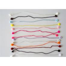Circle Headed Hang Tag Seal with Nylon String, Garment Tags Hanger Cord, Thread Tag Pins, Round Loop Lock Cords 2024 - buy cheap