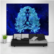 Zodiac Sign Tapestry Art Wall Hanging Living Room Decor 2024 - buy cheap