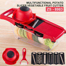 Multifuction Quick Done Mandoline Slicer Vegetable Cutter Stainless Steel Blade Manual Potato Onion Peeler Carrot Grater Dicer 2024 - buy cheap