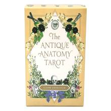 78pcs/set New The Antique Anatomy Tarots 78-Card Deck Full English Oracle Cards Divination Fate Family Party Board Game 2024 - buy cheap