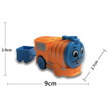 Children's Toys Inertia Small Locomotive Model Ornaments Boy Toy Car Simulation Mini Train Car Children's Educational Toys Gift 2024 - buy cheap