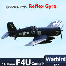 FMS RC Airplane 1400MM 1.4M F4U Corsir Blue 6CH with Retracts Flaps LED PNP Big Gaint Scale Warbird Model Plane Aircraft Avion 2024 - buy cheap