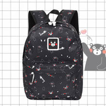 IVYYE Kumamon Fashion Anime Backpacks Rucksacks Cartoon Backpack Casual Student Schoolbags travel Knapsack Unisex gifts New 2024 - buy cheap