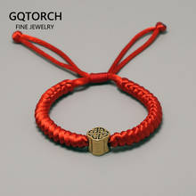 Handmade Braided Red Rope Bracelets Traditional Ethnic Chinese Knots Charm Bracelets For Men And Women Adjustable Prayer String 2024 - buy cheap