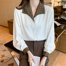 Fashion Women's chiffon Blouses shirts 2021 Spring summer OL Blouse long sleeve Tops Shirts Blusas Mujer 2024 - buy cheap