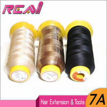 1PC/LOT Hair Weft Thread, Weave Hair Thread, Polyamide Nylon Hair Thread, Black/Brown/Blonde With 12Pcs Hair Weaving Needles 2024 - buy cheap