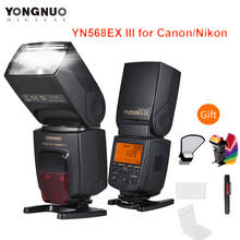 YONGNUO YN568EX YN-568EX III TTL Wireless HSS for Canon 1100d 650d 600d Nikon DSLR Camera Compatible YONGNUO With Free Gifts 2024 - buy cheap