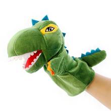 Dinosaur marionette glove puppets hand puppet theater doll toys plush doll storys talking juguetes Learning Aid funny gift kids 2024 - buy cheap