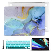 Newest marble Case For Macbook Air Retina 11 12 13.3 Pro 15 16 2020 A2338 A2337 M1 A2289 A2179 A2141 A1932 Touch bar cover 2024 - buy cheap