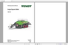 Fendt-manual de servicio para taller agrícola, 01,2020 PDF completo, DVD, Europa 2024 - compra barato