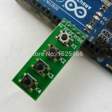 Placa matriz universal para teclado, botão interruptor de pressão 4 teclas cc 0-48v tbca 24 peças para pic plc arm fpga cpld mcu placa de desenvolvimento 2024 - compre barato