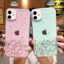 Bling Starry Soft Silicone Case For iPhone 12 Mini 11 Pro SE XS Max XR iPhone X 8 7 6 6S Plus iPhoneX 11 12 Pro Cases Back Cover 2024 - buy cheap