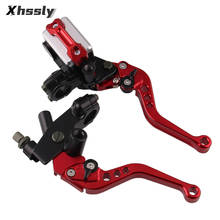 CNC Motorcycle Clutch 22mm Brake Master Cylinder Pump Levers Set For HONDA cbr 954 cbr 600 f4i shadow 1100 BMW gs 1200 adventure 2024 - buy cheap