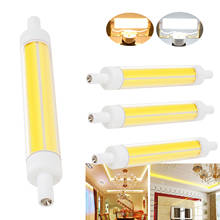 Dimmable Ampoule R7S LED COB Bulb Floodlight 15W 220V J118 118mm AC 220VCeramic Replace Halogen Spotlight  Glass Lamp Bombillas 2024 - buy cheap
