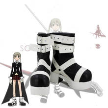 Anime Soul Eater Maka Albarn Cosplay Shoes High Heel Fancy Short Boots Custom-made Customized any size cosplay shoes 2024 - buy cheap