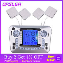 Dual-Output Pulse Massager Electrical Muscle Stimulator Tens Acupuncture Machine Electric Therapy Massager for Pain Relief 2024 - buy cheap