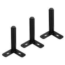4pcs Metal Furniture Legs As Replacement for Sofa Office Couch Cabinet TV Stand Legs Black Iron Adjustable Furniture Feet 2024 - buy cheap