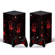 Blood Fingerprints Style Xbox Series X Skin Sticker for Console & 2 Controllers Decal Vinyl Protective Skins Style 1 2024 - buy cheap