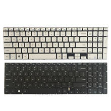 Новая клавиатура US для ноутбука samsung NP 500R5H-X01CN 500R5K 500R5H 500R5L, черная/белая 2024 - купить недорого