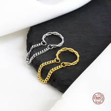 LKO-pendientes de plata de ley 925 con Clip para las orejas, joyería para el cartílago, estilo Punk Rock 2024 - compra barato