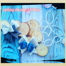 Bow Tie Background Dies Scrapbooking Stencil Template for DIY Embossing Paper Photo Album Greeting Gift Cards Die Cut Die New 2024 - buy cheap