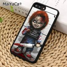 MaiYaCa Чаки Кукла с ножом horro чехол для телефона для iPhone 5 SE 6s 7 8 plus 11 12 Pro X XR XS max Samsung Galaxy S8 S9 S10 2024 - купить недорого