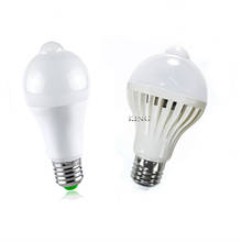 85-265V Lampada LED 5W 12W 15W 18W LED PIR Motion Sensor Bulb E27 Infrared Radiation Motion Detector Sensor Light Lamp for Home 2024 - buy cheap