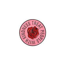 Pin de esmalte Rosa 1D One Direction de Harry Styles, para pantalones vaqueros broche de solapa, bolsa de camisa, regalo de joyería para Fans, amigo 2024 - compra barato