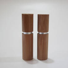 10 pçs/lote Tubo Batom 4g de Prata de Ouro de Bambu Grau Top Lip Balm Sub Pacote Vazio DIY High-end de Bambu Recipiente Tubo de Batom 2024 - compre barato