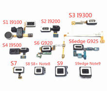 1 шт. ушные наушники Динамик гибкий кабель для Samsung Galaxy S1 S2 S3 S4 S6 S7 S8 S9 edge Note8 Note 9 разъем для наушников аудио вибратор 2024 - купить недорого