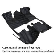 Durable Leather Car Floor Mat for bmw 4 series F32 F33 F82 F83 F36 420i 428i 430i 435i 440i Gran Coupe car accessories Rugs 2024 - buy cheap