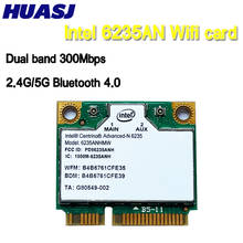 HUASJ-Tarjeta PCI-E inalámbrica de doble banda, Wifi, BT 6235, 5GHz, 300 GHz, 4,0 Mbps, para Intel 2,4 6235AN 2024 - compra barato